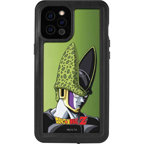 Dragon Ball Z Cell Portrait iPhone 12 Pro Max Waterproof Case