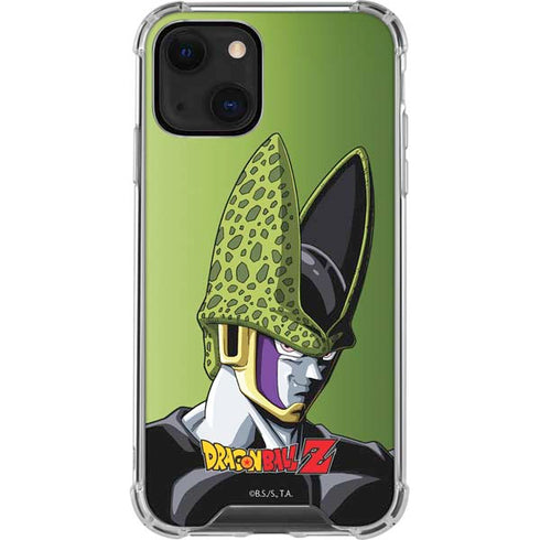 Dragon Ball Z Cell Portrait iPhone 13 Mini Clear Case