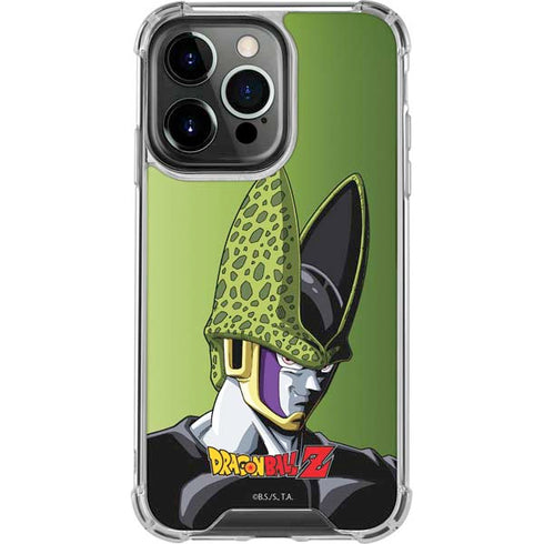 Dragon Ball Z Cell Portrait iPhone 13 Pro Clear Case