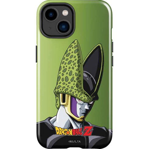 Dragon Ball Z Cell Portrait iPhone 14 Plus Impact Case