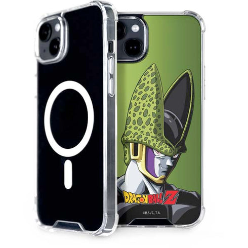 Dragon Ball Z Cell Portrait iPhone 15 Plus MagSafe Case