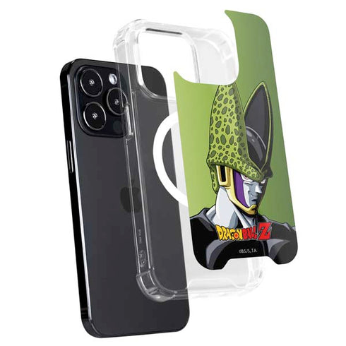 Dragon Ball Z Cell Portrait iPhone 15 Pro MagSafe Case