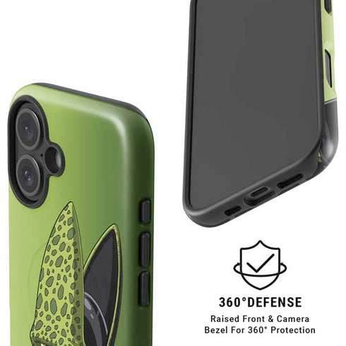 Dragon Ball Z Cell Portrait iPhone 16 Magsafe Impact Case