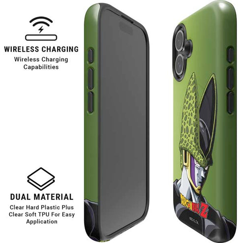 Dragon Ball Z Cell Portrait iPhone 16 Magsafe Impact Case