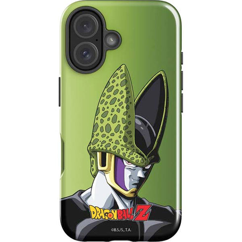 Dragon Ball Z Cell Portrait iPhone 16 Plus Impact Case
