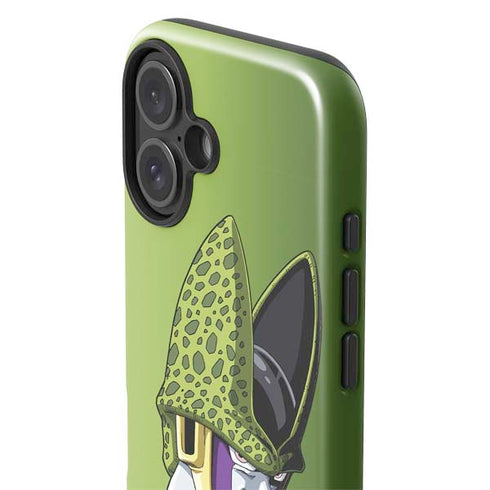 Dragon Ball Z Cell Portrait iPhone 16 Plus Impact Case