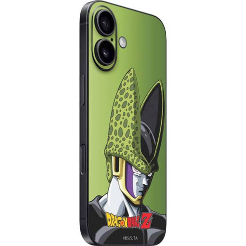 Dragon Ball Z Cell Portrait iPhone 16 Plus Skin
