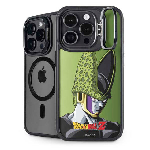 Dragon Ball Z Cell Portrait iPhone 16 Pro Kickstand Case
