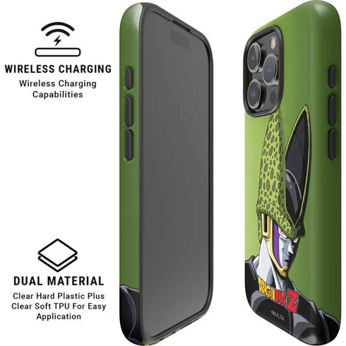 Dragon Ball Z Cell Portrait iPhone 16 Pro Max Magsafe Impact Case