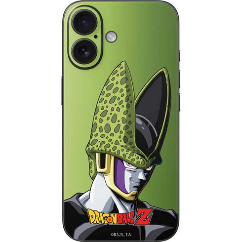 Dragon Ball Z Cell Portrait iPhone 16 Skin