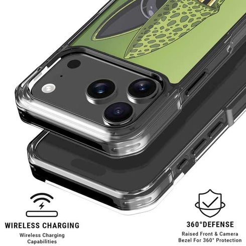 Dragon Ball Z Cell Portrait iPhone 18 Pro Clear Case