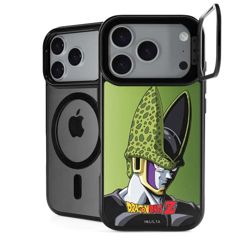 Dragon Ball Z Cell Portrait iPhone 18 Pro Kickstand Case