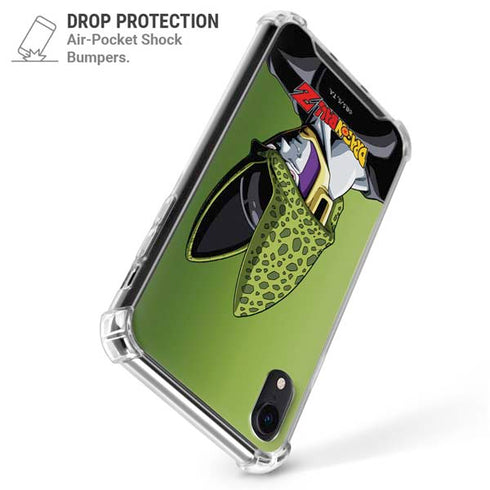 Dragon Ball Z Cell Portrait iPhone XR Clear Case
