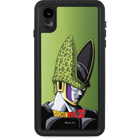 Dragon Ball Z Cell Portrait iPhone XR Waterproof Case