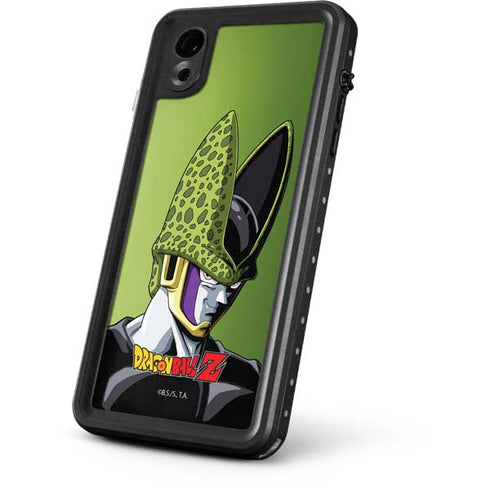 Dragon Ball Z Cell Portrait iPhone XR Waterproof Case