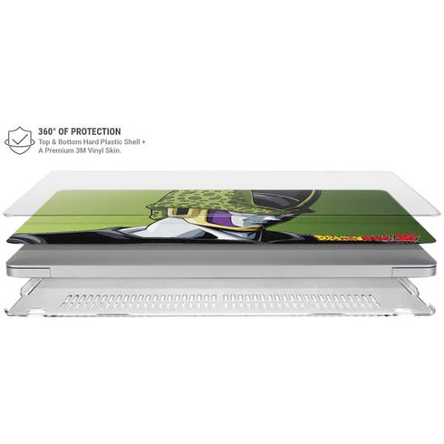 Dragon Ball Z Cell Portrait MacBook Air 15in (2023-2025) Case plus Skin