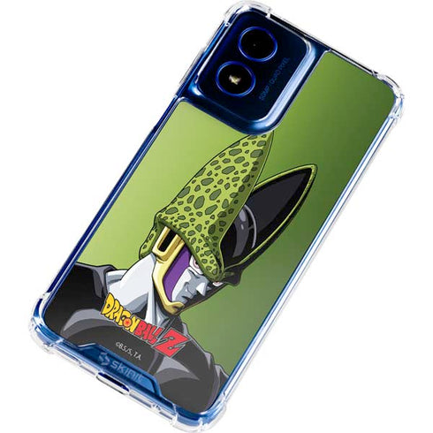 Dragon Ball Z Cell Portrait Moto G 5G (2024) Clear Case