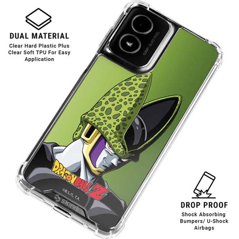 Dragon Ball Z Cell Portrait Moto G Power 5G (2024) Clear Case