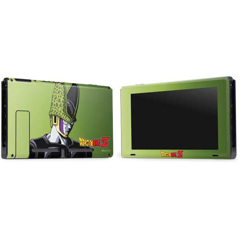 Dragon Ball Z Cell Portrait Nintendo Switch Bundle Skin