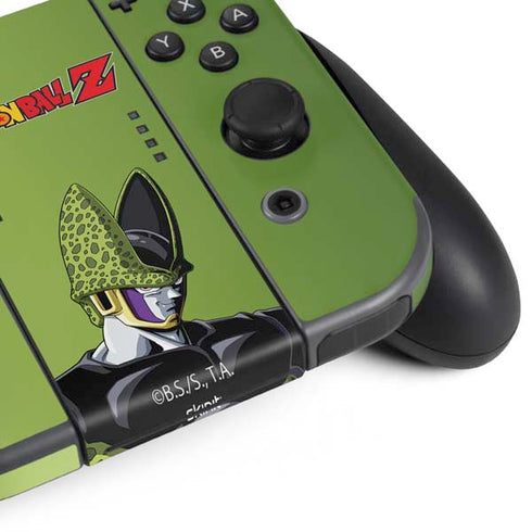 Dragon Ball Z Cell Portrait Nintendo Switch Bundle Skin