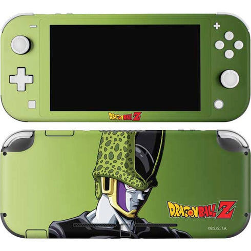 Dragon Ball Z Cell Portrait Nintendo Switch Lite Skin