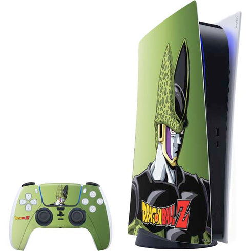Dragon Ball Z Cell Portrait PS5 Bundle Skin