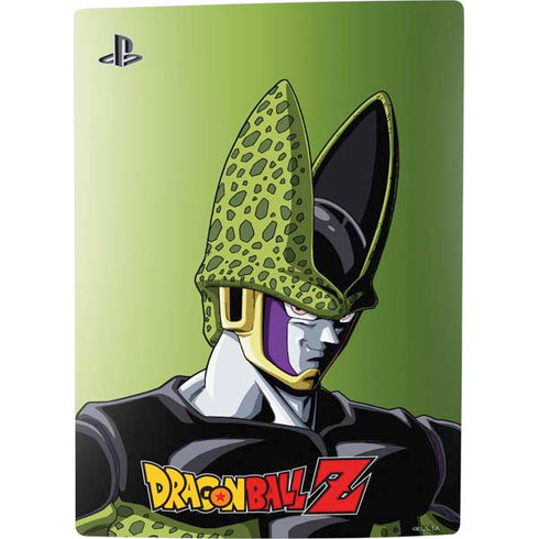 Dragon Ball Z Cell Portrait PS5 Digital Edition Console Skin