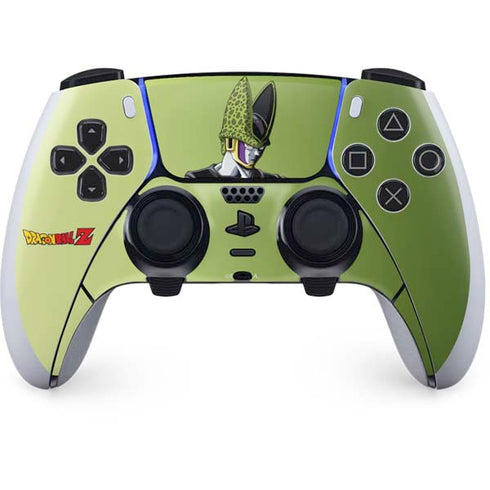 Dragon Ball Z Cell Portrait PS5 DualSense Edge Pro Controller Skin