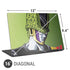 Dragon Ball Z Cell Portrait Universal Laptop 16in (13 x 9.4in) Skin