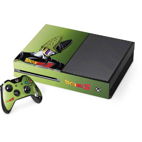 Dragon Ball Z Cell Portrait Xbox One Console and Controller Bundle Skin