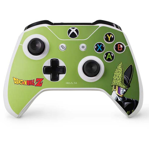 Dragon Ball Z Cell Portrait Xbox One S Console and Controller Bundle Skin