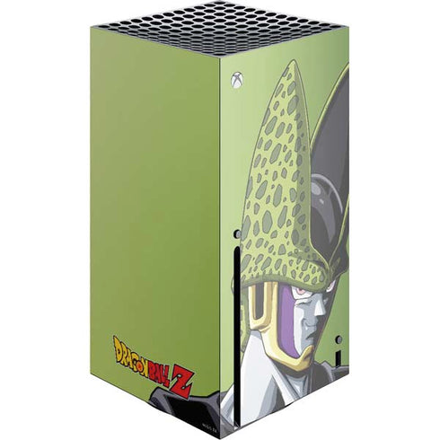Dragon Ball Z Cell Portrait Xbox Series X Console Skin