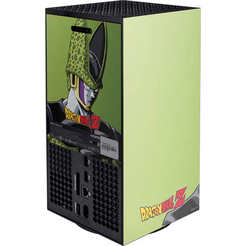 Dragon Ball Z Cell Portrait Xbox Series X Console Skin