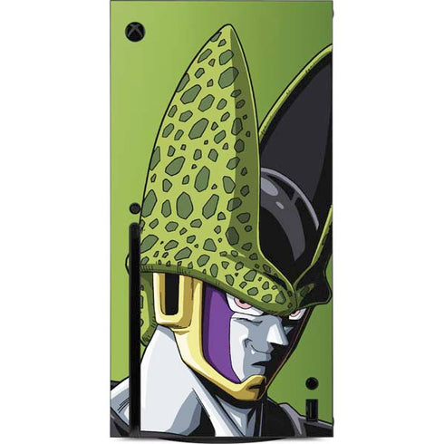 Dragon Ball Z Cell Portrait Xbox Series X Console Skin