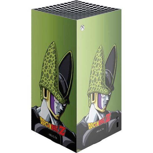 Dragon Ball Z Cell Portrait XBox Series X Digital Edition Console Skin