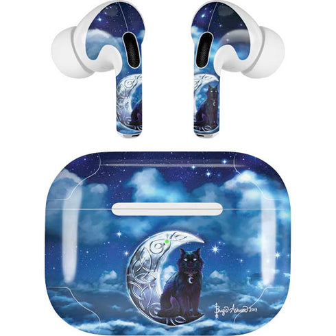 Celtic Black Cat by Brigid Ashwood Apple AirPods Pro Skin