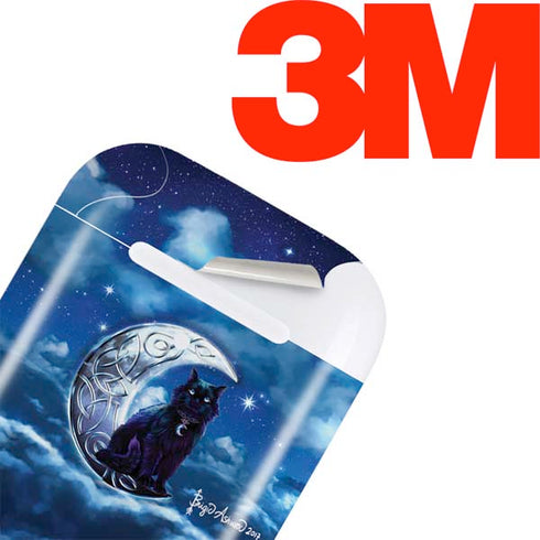 Celtic Black Cat by Brigid Ashwood Apple AirPods Skin