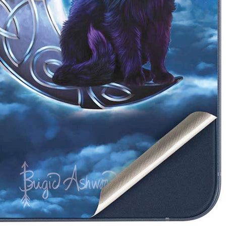 Celtic Black Cat by Brigid Ashwood Galaxy A35 5G Skin