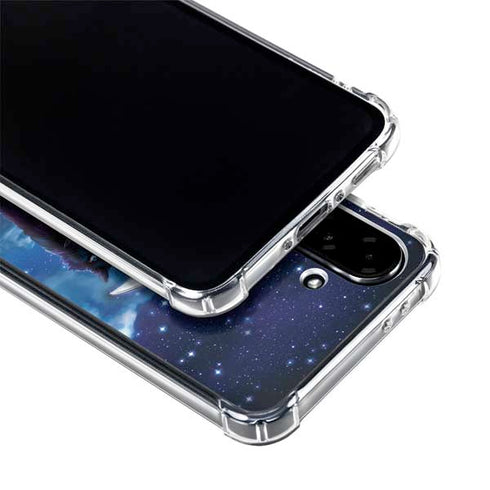 Celtic Black Cat by Brigid Ashwood Galaxy A36 5G Clear Case