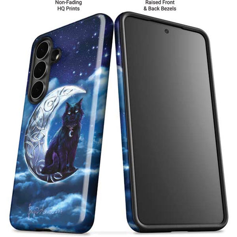 Celtic Black Cat by Brigid Ashwood Galaxy S26 Plus Impact Case