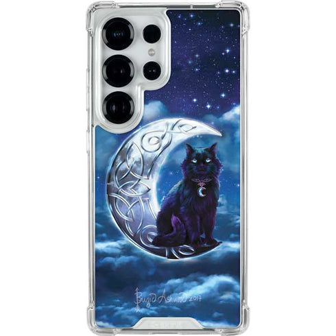 Celtic Black Cat by Brigid Ashwood Galaxy S26 Ultra Clear Case