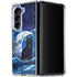 Celtic Black Cat by Brigid Ashwood Galaxy Z Fold5 5G Clear Case