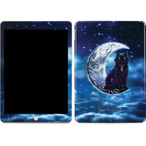 Celtic Black Cat by Brigid Ashwood Apple iPad Skin