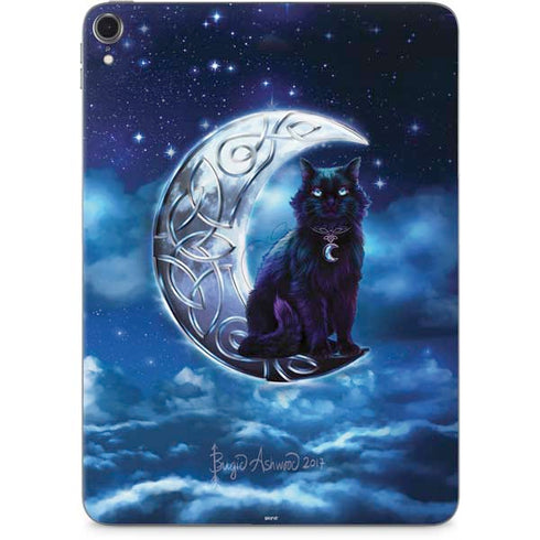 Celtic Black Cat by Brigid Ashwood Apple iPad Pro Skin