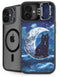 Celtic Black Cat by Brigid Ashwood iPhone 16 Kickstand Case