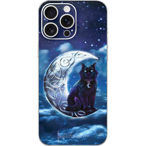 Celtic Black Cat by Brigid Ashwood iPhone 16 Pro Max Skin