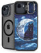 Celtic Black Cat by Brigid Ashwood iPhone 16e Kickstand Case
