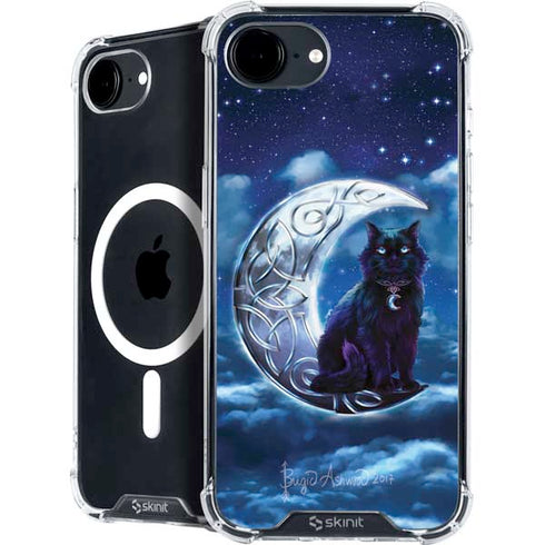 Celtic Black Cat by Brigid Ashwood iPhone 16e MagSafe Case