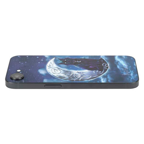 Celtic Black Cat by Brigid Ashwood iPhone 16e Skin