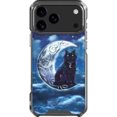 Celtic Black Cat by Brigid Ashwood iPhone 18 Pro Max Clear Case